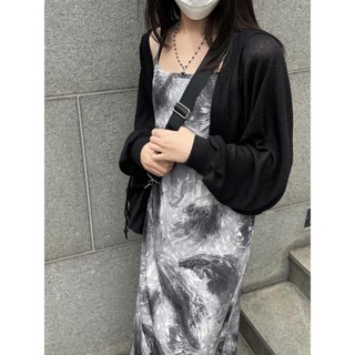 Codibook｜韓國 wonderwonder 寬鬆剪裁無釦薄紗針織開襟外套［預購］針織外套 女裝