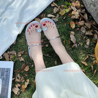 【35-39】水鑽拖鞋 套趾涼拖鞋 網紅時尚拖鞋 百搭涼鞋女 夾腳拖鞋 坡跟沙灘拖鞋 一字拖鞋 平底拖鞋 厚底拖鞋 涼鞋