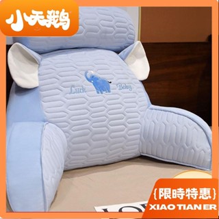 【小天鵝】懶骨頭 加高乳膠靠墊 涼感乳膠靠枕 夏季柔軟懶骨頭 床頭軟包大靠背 沙發靠墊枕頭 靠枕抱枕 男女禮物 生日禮物