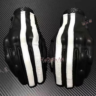 新款真皮機車手套哈雷復古機車騎士手套越野賽