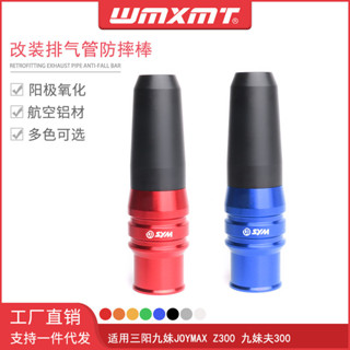 【免運LOGO】💖 適用三陽九妹JOYMAX Z300九妹夫300改裝排氣管防摔棒保護球防倒柱