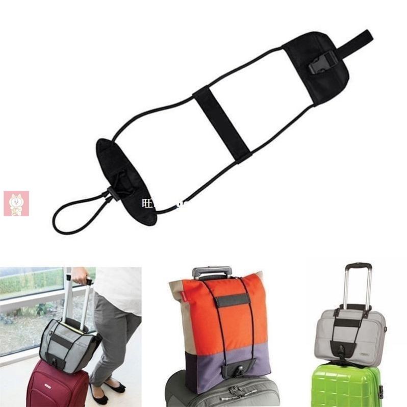 New Add A Bag Strap Travel Luggage Suitcase Adjustable Belt
