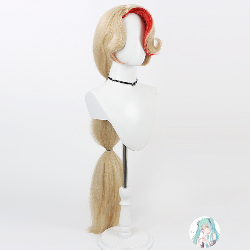 台灣出貨 加急免運 地獄客棧 夏莉晨星 cos假髮Charlie Momningstar玉米須 cos假毛 萬聖節 角色