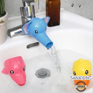【精品好貨】<卡通龍頭延伸器> 水龍頭 延伸器 兒童洗手神器寶寶 卡通 矽膠延長開關 防濺 通用導水槽