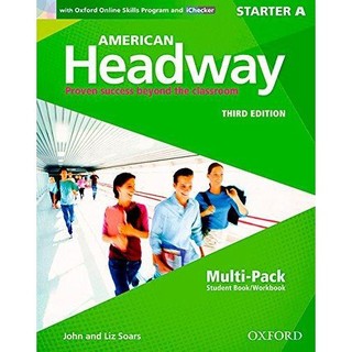 [華通書坊][特價]American Headway Student Multi-Pack Starter A 9780194725484