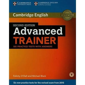 [華通書坊]劍橋英檢 C1 Advanced (CAE) Trainer 解題訓練本(含解答音檔) 9781107470279