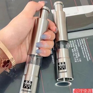 小埋優選店！ 德國DOUBLEDELI不銹鋼胡椒研磨器 手動研磨瓶 家用磨胡椒粉