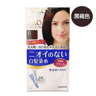 DARIYA沙龍級無味染髮劑(黑褐色)【三友藥妝Tomod's】