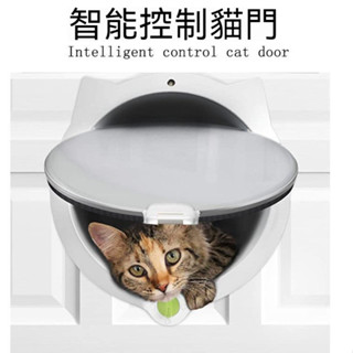 新款雙嚮自由進出寵物門 貓門 狗門洞 貓咪小狗出入門 安裝玻璃門