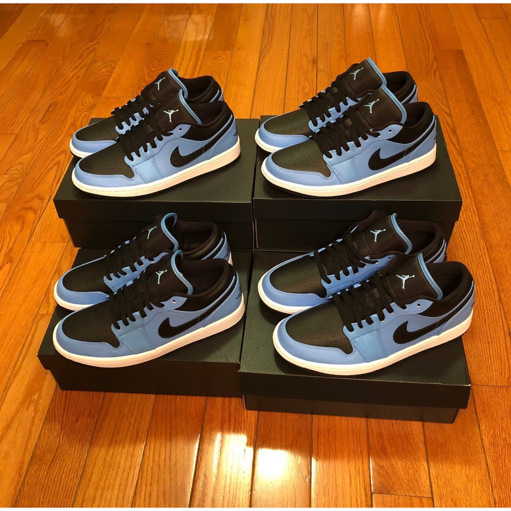 正貨 Air Jordan 1 Low - “University Blue 553558-403 籃球鞋