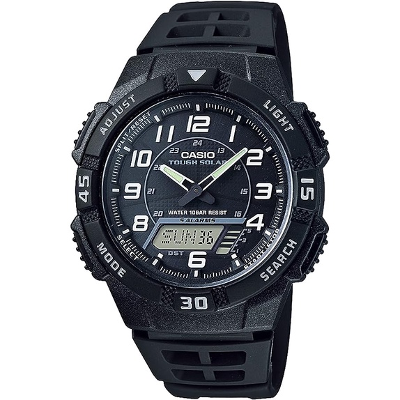 卡西歐 CASIO collection 手錶 黑 AQ-S800W-1BJH
