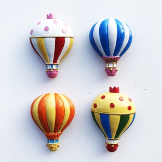 土耳其卡帕多西亞旅遊紀念裝飾工藝禮品立體彩繪熱氣球磁鐵冰箱貼