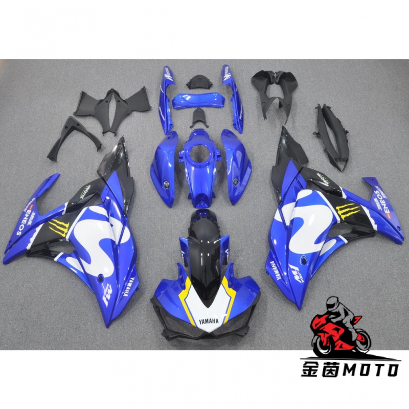 【金茵MOTO】YAMAHA R25 R3車殼14-18年副廠殼 客製化彩繪 賽車塗裝 變色龍 水轉印