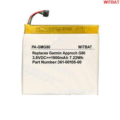 WITBAT適用佳明Garmin Edge 1030 GPS電池361-00105-00🎀