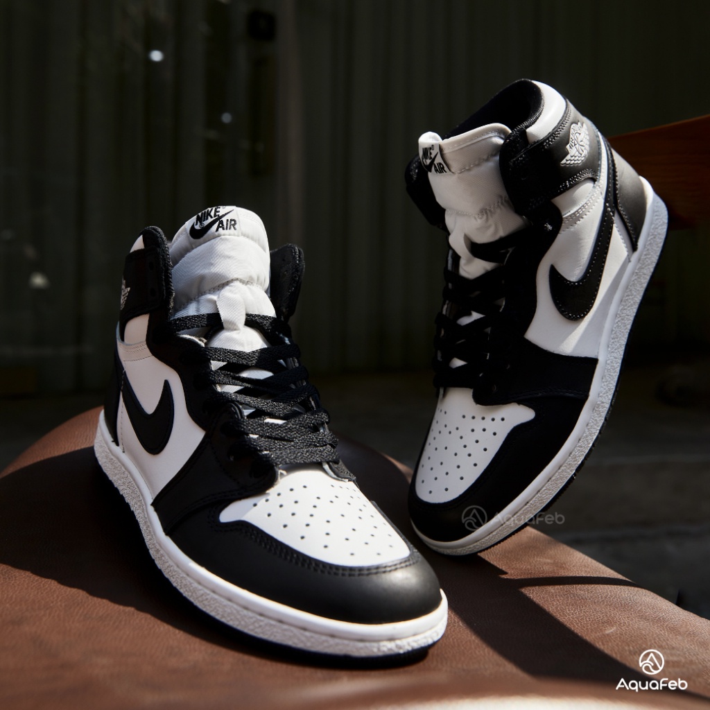 Nike Air Jordan 1 Retro High 85 男 黑白 熊貓 喬丹 復刻 休閒鞋 BQ4422-001