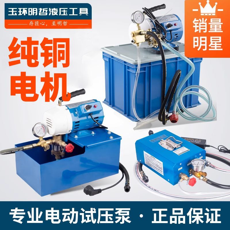 【現貨熱銷】DSY手提式小型電動試壓泵PPR地暖水管試壓機管道測漏打壓泵打壓機