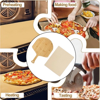 Cordierite Board Pizza Making Set Cheese Stone Grill Oven Wo