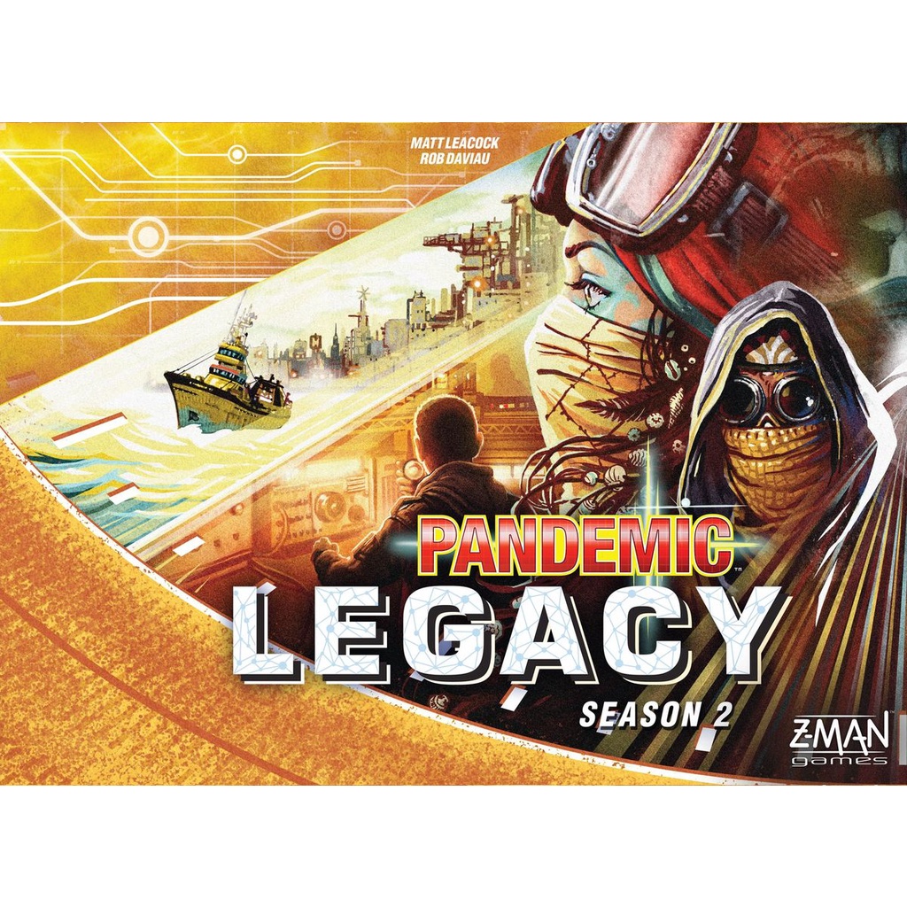 瘟疫危機-傳承 第二季 (Pandemic Legacy: Season 2) 新天鵝堡桌遊♣桌遊森林