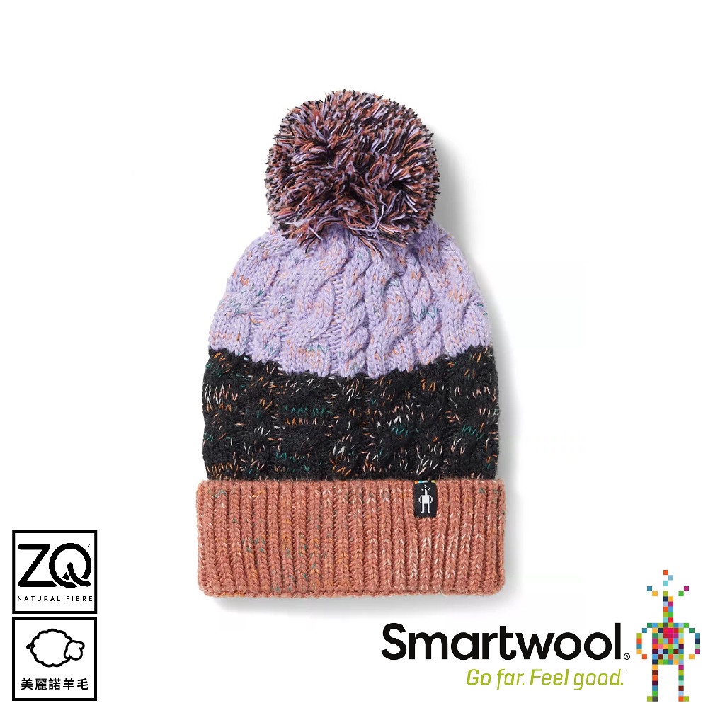 【SmartWool 美國 Isto 復古小圓帽《紫色》】SW011500/保暖帽/雪帽/休閒帽/防寒/登山