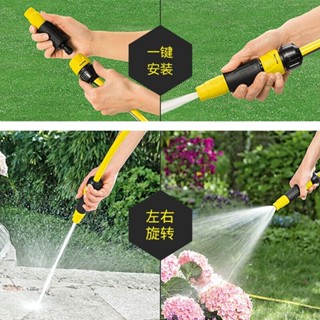 熱賣精品德國卡赫HR25園藝水管車水管架15米套裝帶接頭澆花灌溉洗陽臺進水Moon精選百貨鋪
