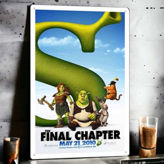 史瑞克快樂4神仙 電影海報鐵皮畫多款金屬掛畫 🇹🇼臺灣製造全現貨本島直出📦 Shrek Forever After