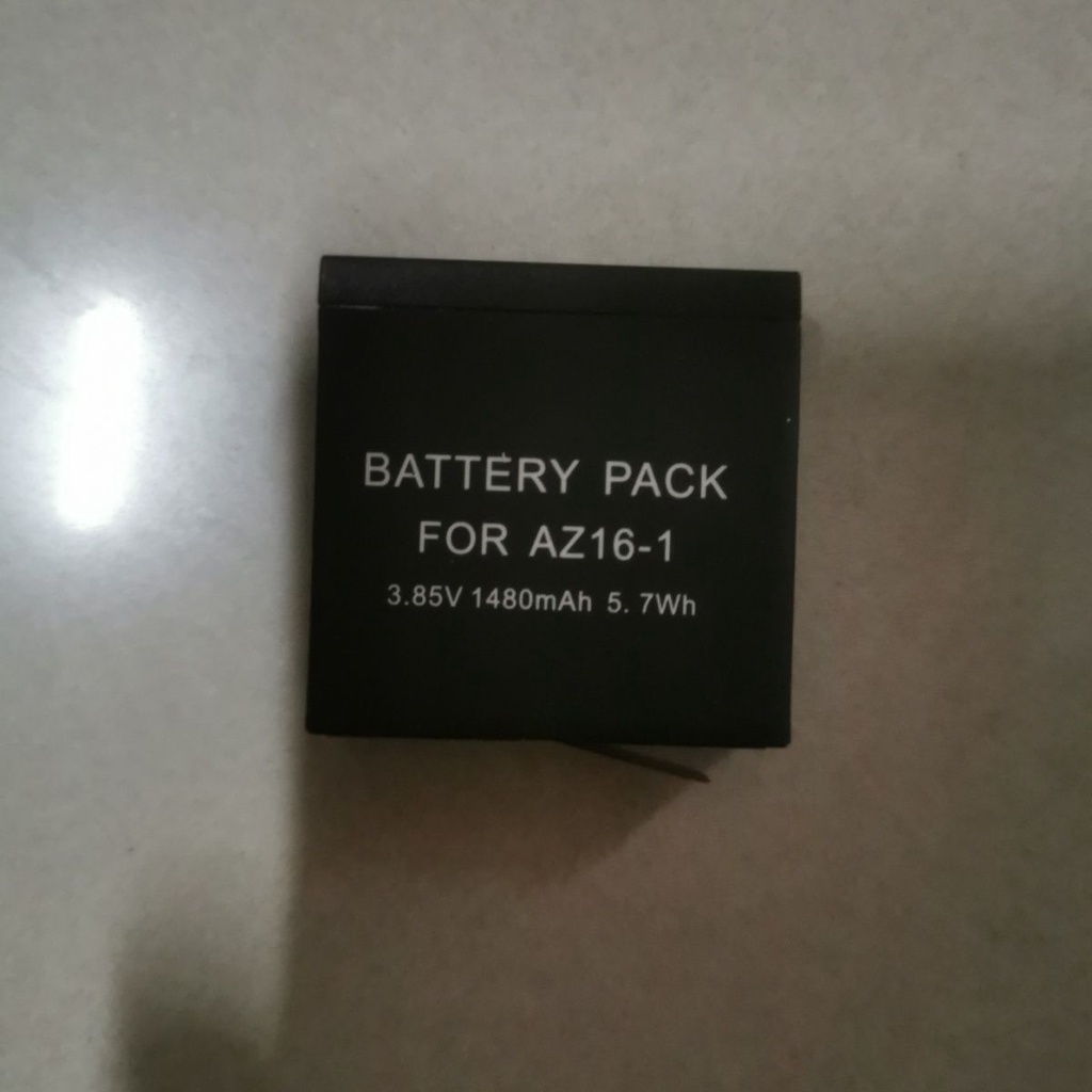 運動相機電池 小蟻通用的中性電池AZ16-1運動相機4k通用電池