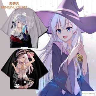 新款🔥魔女之旅羽織動漫周邊伊蕾娜短褲法批大碼衣服男女和服二次元上衣 大尺碼上衣羽織服和服 cos短褲 休閒套裝
