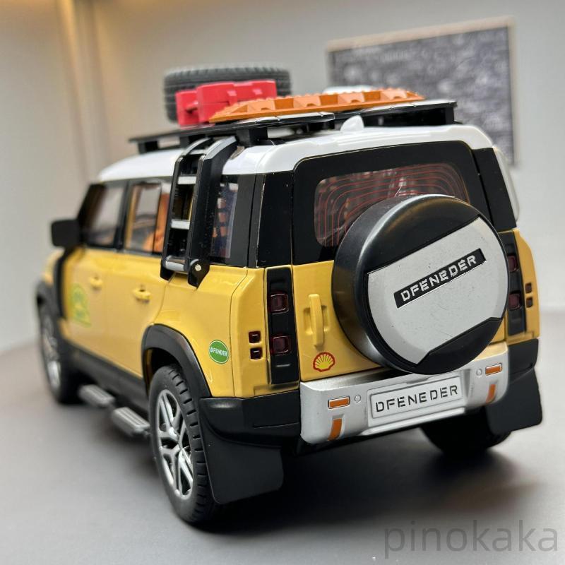 land rover 模型車 1:22 路虎卫士 Defenoer 合金車 聲光玩具車 迴力車 玩具模型車 越野車模型