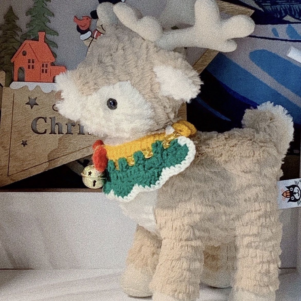 jELLYCAT衕款聖誕趣味聖誕樹可愛氛圍毛絨玩具包郵ins聖誕樹麋鹿 玩偶 公仔 聖誕公仔