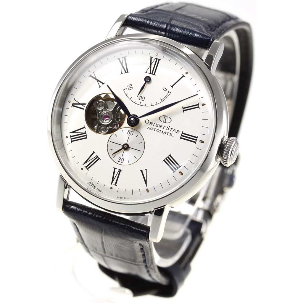 [日本手錶] ORIENT STAR 自動手錶 經典半鏤空機械日本製造 2 年國內製造商