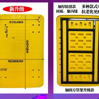 熱賣廠家平板車板塑膠面板加厚加長手推車小拖車拉貨車萬向輪底板板面米亞生活用品