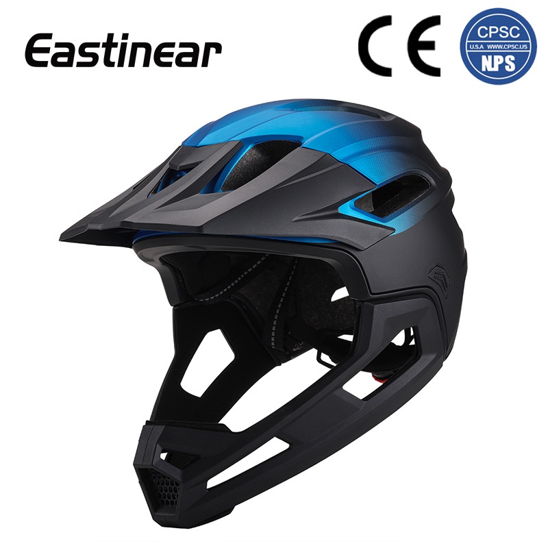 Eastinear新款漸變色比賽運動成人全盔 自行車安全帽 腳踏車安全帽 戶外山地越野頭盔 公路車安全帽
