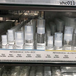 熱銷· 現貨日本 MUJI無印良品PET化妝水噴霧瓶 旅行攜帶分裝補充