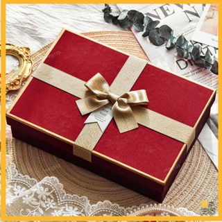 🎄免運🎄伴手禮盒禮品盒空盒子喜慶禮物盒紅色結婚婚慶禮品包裝盒禮盒空盒 聖誕禮盒 包裝盒 禮物盒 聖誕禮物盒 送禮