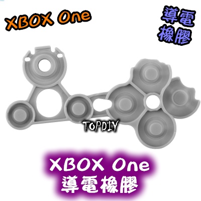 老款【TopDIY】XboxONE-02 橡膠 按鈕 維修零件 搖桿 導電橡膠 手把 把手 V6 XBOX One