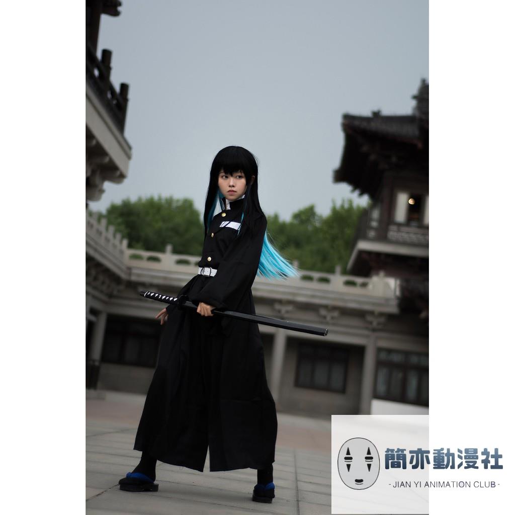 【cos服】鬼滅之刃衣服鬼殺隊隊服霞柱時透無一郎cosplay服裝