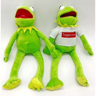 創意禮物 青蛙公仔 芝麻街毛絨玩具 科密特青蛙krmit 布娃娃 男女兒童科米蛙 毛絨玩具 安撫娃娃娃 交換禮物