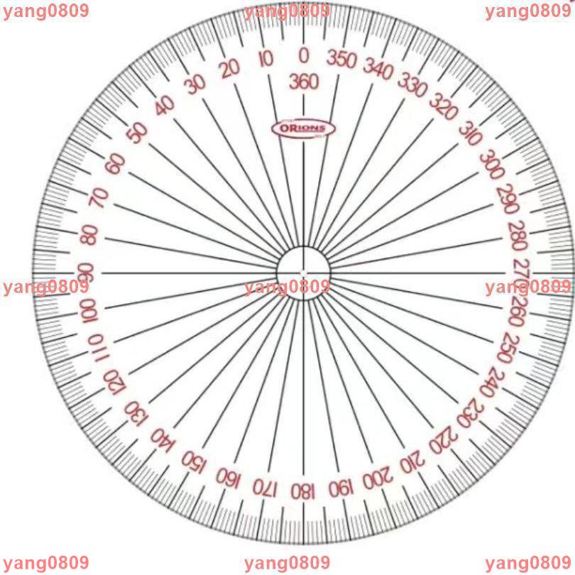 已開光+可招財轉運+逢凶化吉+保平安+360度全圓量角器 整圓全角度繪圖測量儀圓形量角器360度/訂單滿299發貨