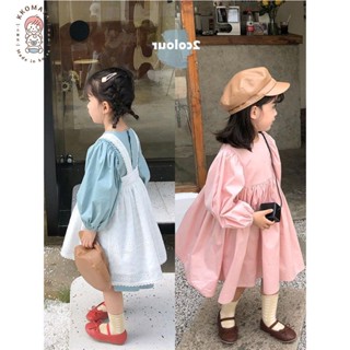 🍭小朋友🍭秋冬新款法式復古氣質洋裝 韓版女童甜美可愛洋氣公主裙 女童洋裝 女童長袖洋裝 女童洋裝秋冬 女童連身裙