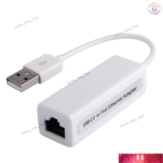 優選】百兆網卡 USB外接網卡 有線網卡 10/100Mbps 免驅動 USB轉RJ45 USB2.0 網卡 win10