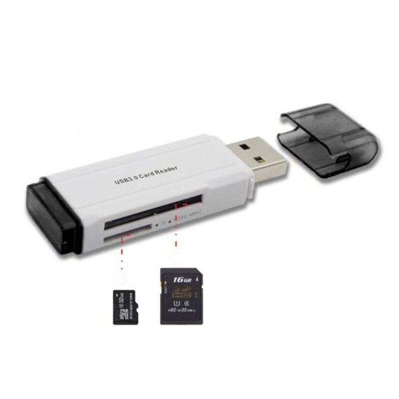 Mecall MINI 5Gbps Super Speed USB 3.0 Micro SD/SDXC TF Card