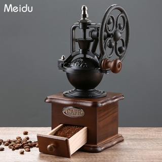 茶道 手搖磨豆機 咖啡豆 研磨器 手磨咖啡機 家用 復古 磨豆器 小型 磨粉機器 具 手動磨豆機 復古磨豆器