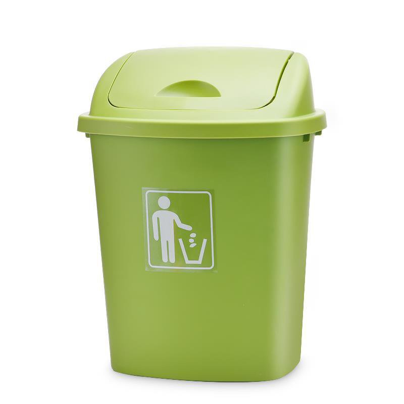 垃圾桶 收納桶 掀蓋垃圾桶 廚房垃圾桶 浴室垃圾桶十二棵橡樹綠色垃圾桶大容量垃圾桶臥室垃圾桶客廳垃圾桶可愛創意