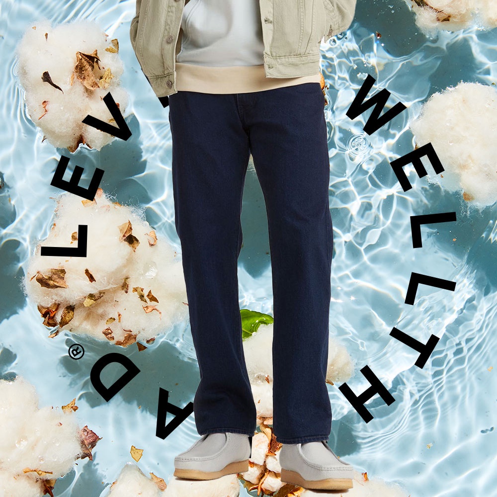 Levis Wellthread環境友善系列 551Z復古直筒牛仔褲 原色藍染 男 35585-0018 熱賣單品