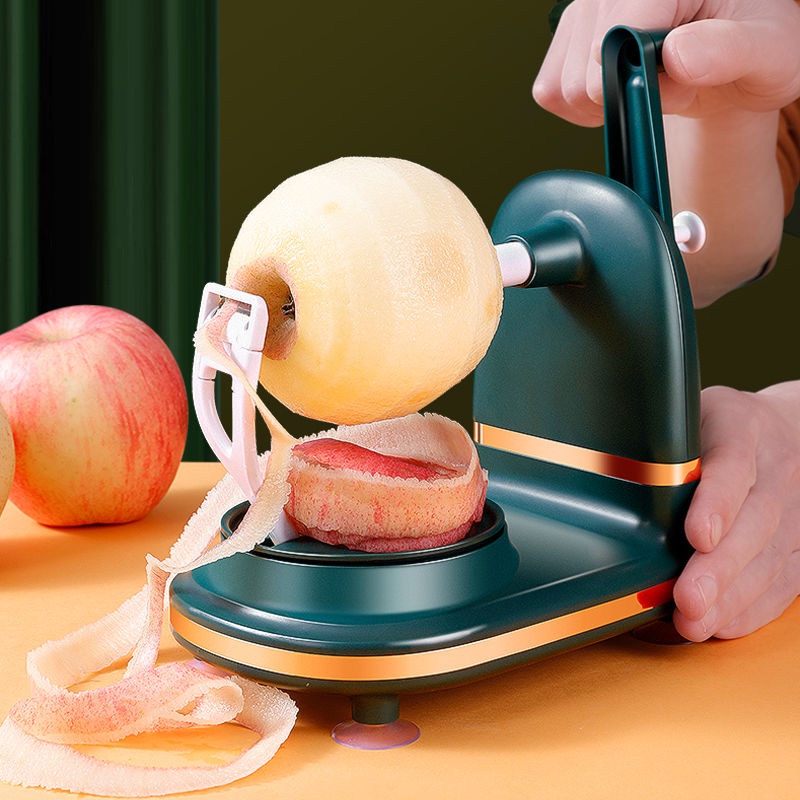 ✨台灣發貨✨削蘋果神器家用自動手搖水果削皮器土豆刮皮刀多功能蘋果皮去皮機