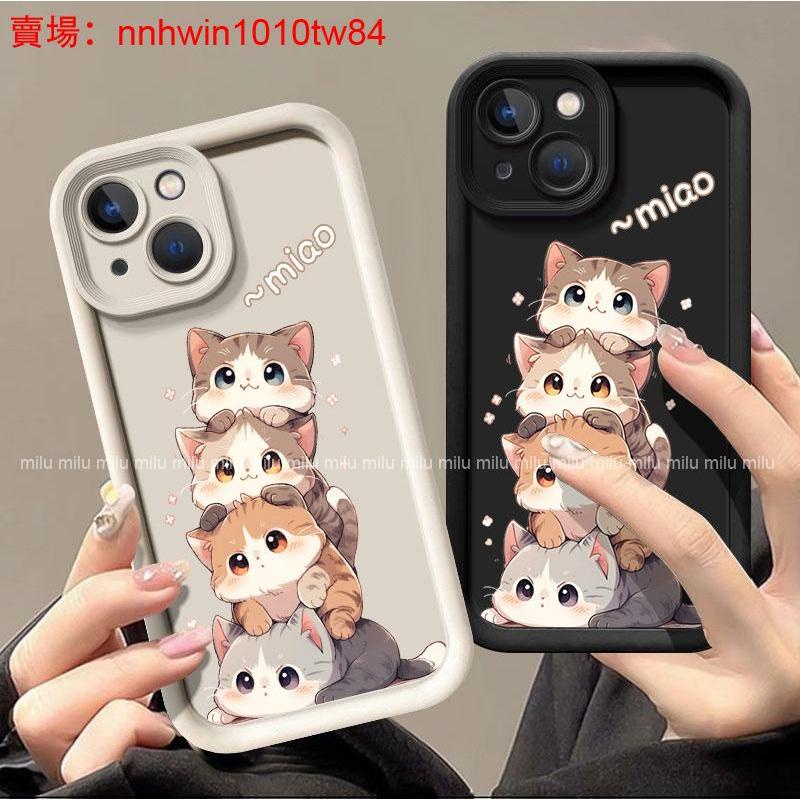可愛貓咪卡通手機殼 防摔殼 保護殼 適用 紅米 10 4G Note 9 Pro 5G 8 11 Note11 Pro