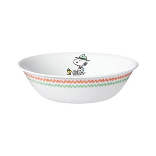 【美國康寧 CORELLE】SNOOPY史努比 露營趣-1000ML湯碗