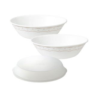 【康寧 Corelle】皇家饗宴2件式餐碗組加贈微波蓋X1-BA