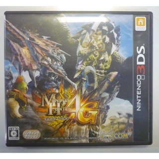 3DS 魔物獵人 4G MONSTER HUNTER 4 G (純日文版)**(二手商品)【台中大眾電玩】