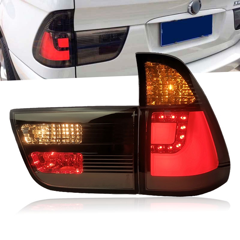 適用于98-06老款BMW X5 e53改裝尾燈總成LED行車燈剎車轉向倒車燈